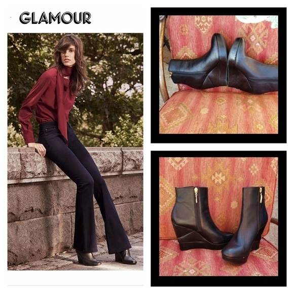 Diane von Furstenberg‎ Opalista Leather Platform Boots - Picture 1 of 14